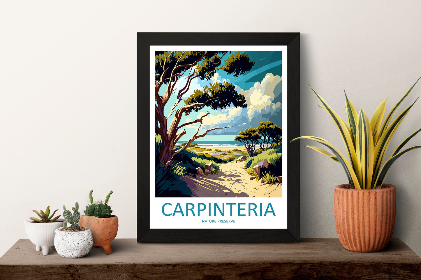 Carpinteria Nature Preserve Travel Print Wall Art Carpinteria Nature Preserve Wall Hanging Home Décor Carpinteria Nature Preserve Gift Art