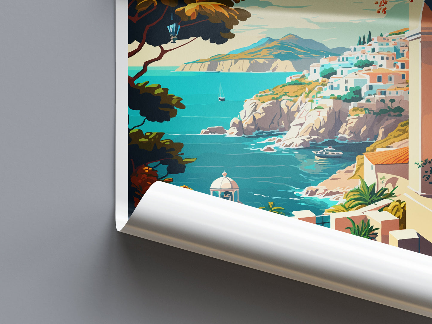 Milos Travel Print Wall Art Milos Greece Wall Hanging Home Decoration Milos Gift Art Lovers Wall Art Print Milos Greece Wall Art