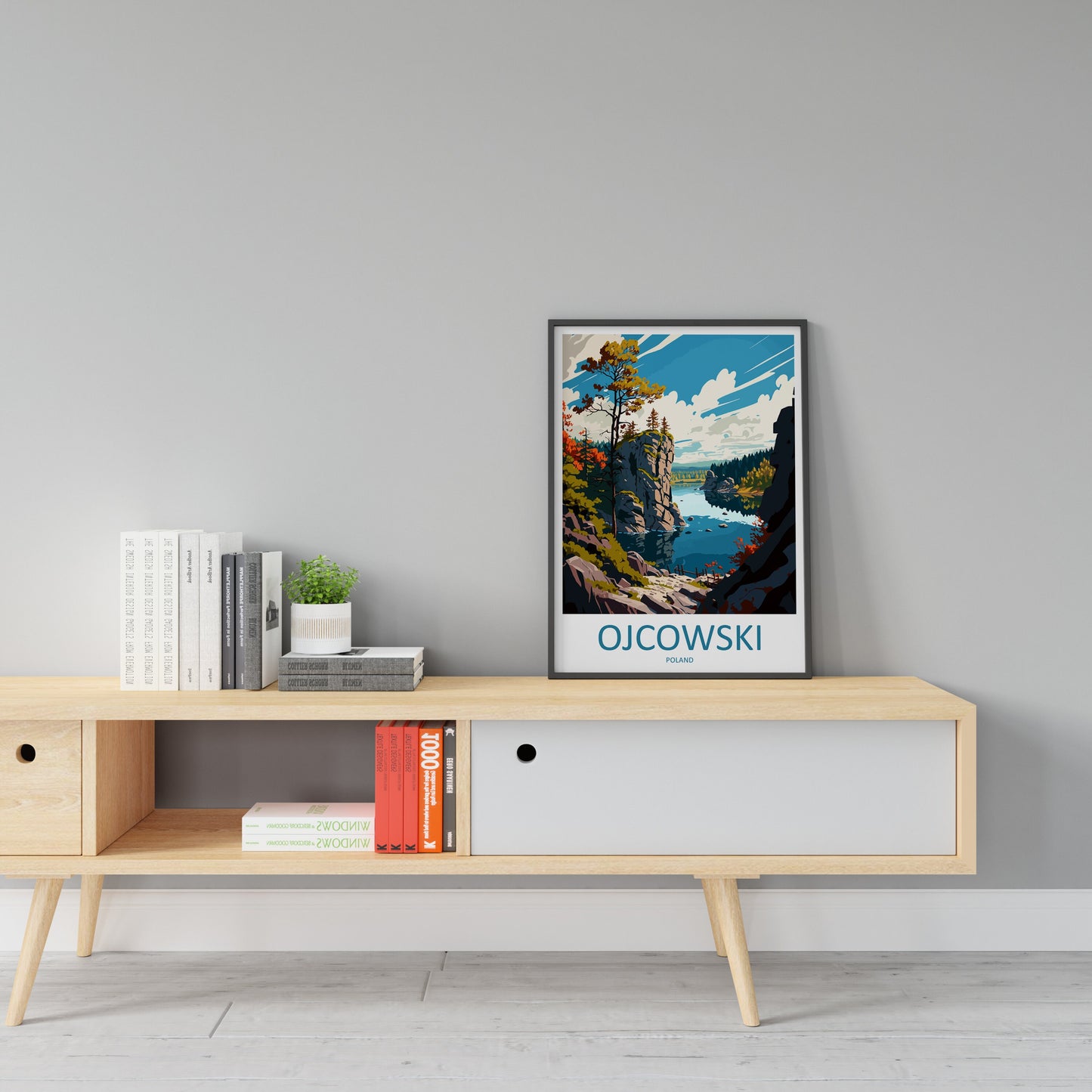 Ojcowski National Park Travel Print Wall Art Ojcowski National Park Wall Hanging Home Décor Ojcowski National Park Gift Art Lovers Poland