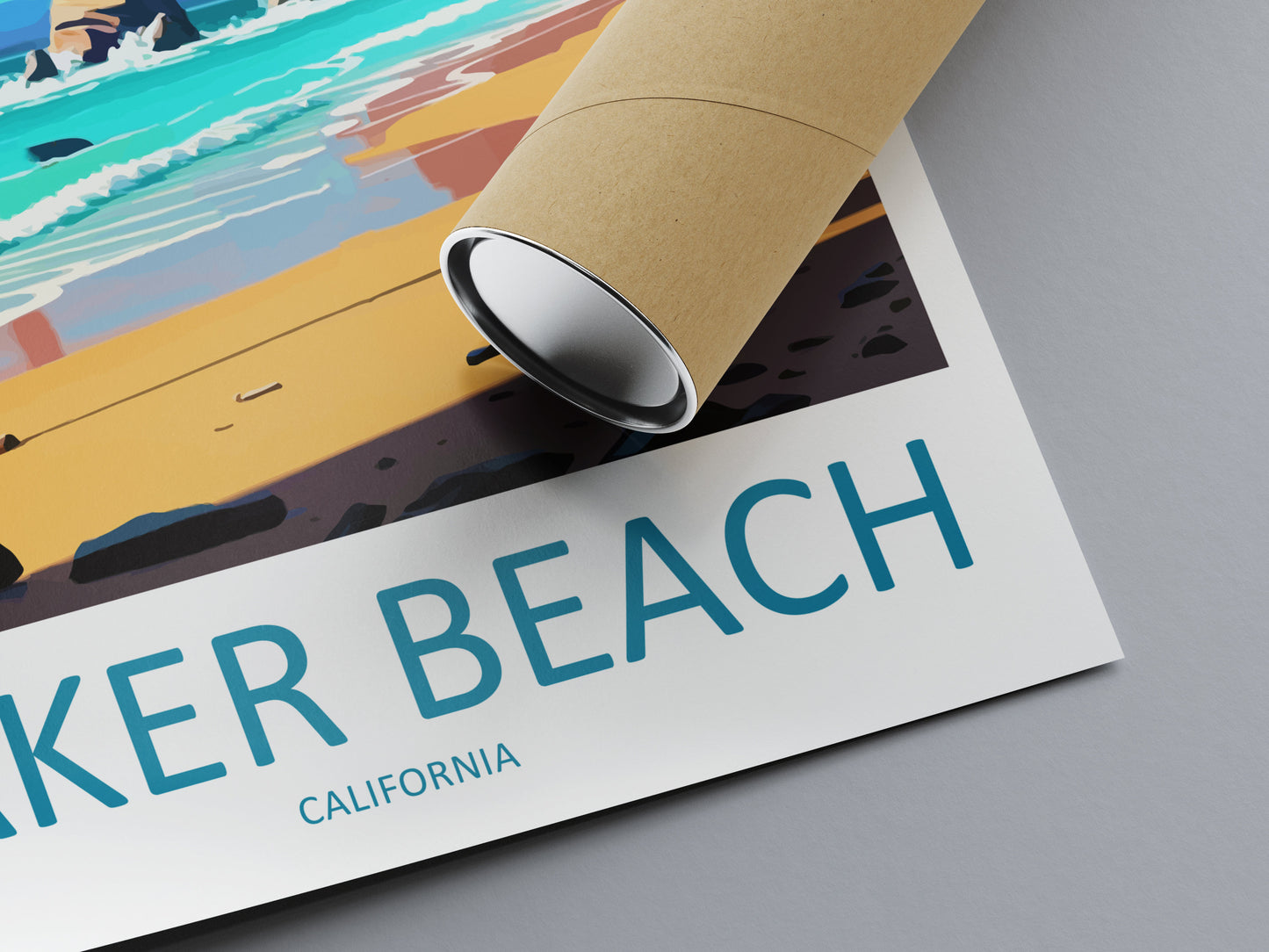 Baker Beach Travel Print Wall Art Baker Beach Wall Hanging Home Décor Baker Beach Gift Art Lovers California Art Lover Gift California