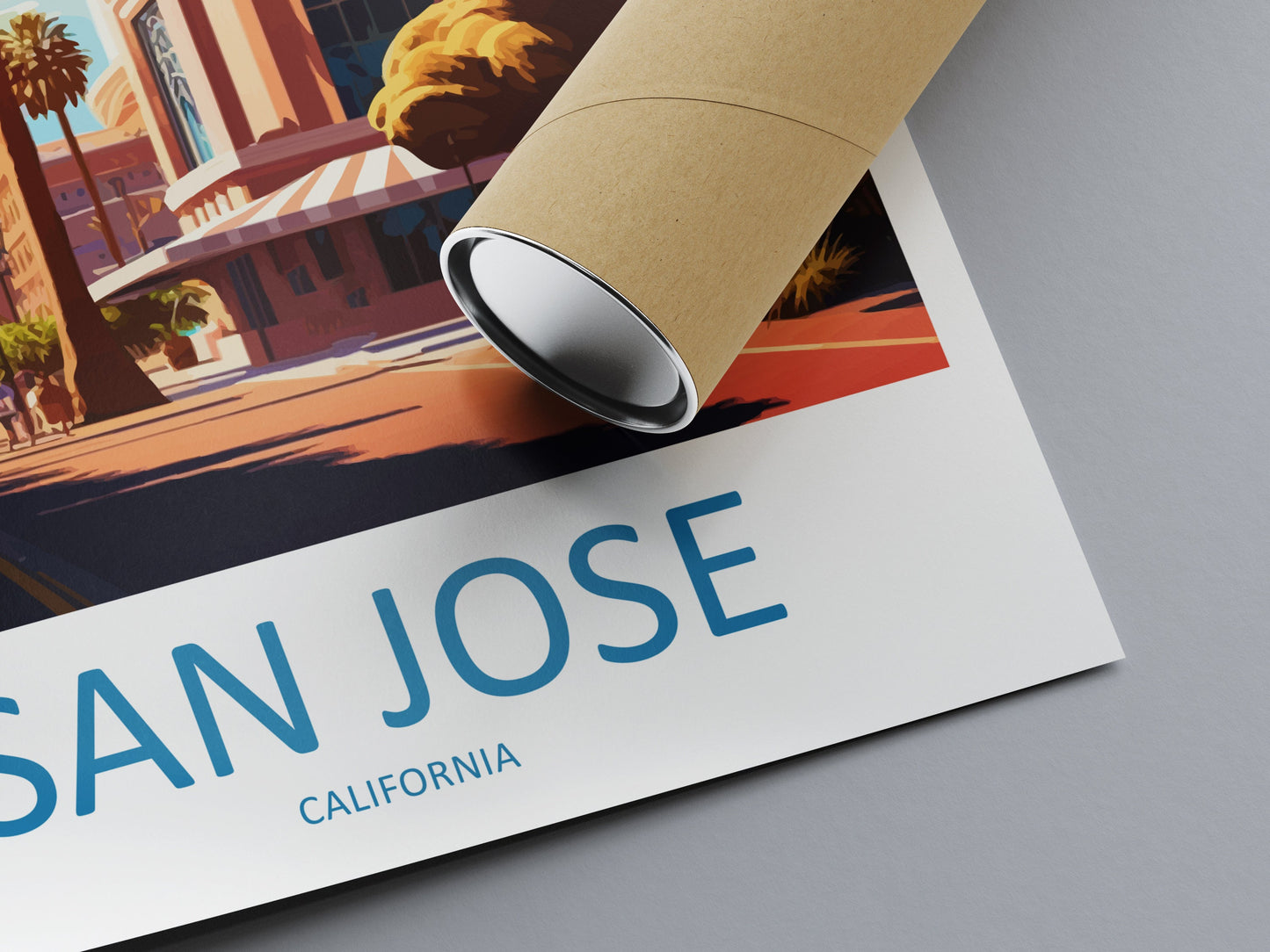 San Jose Travel Print Wall Art San Jose Wall Hanging Home Décor San Jose Gift Art Lovers California Art Poster San Jose Wall Poster Travel