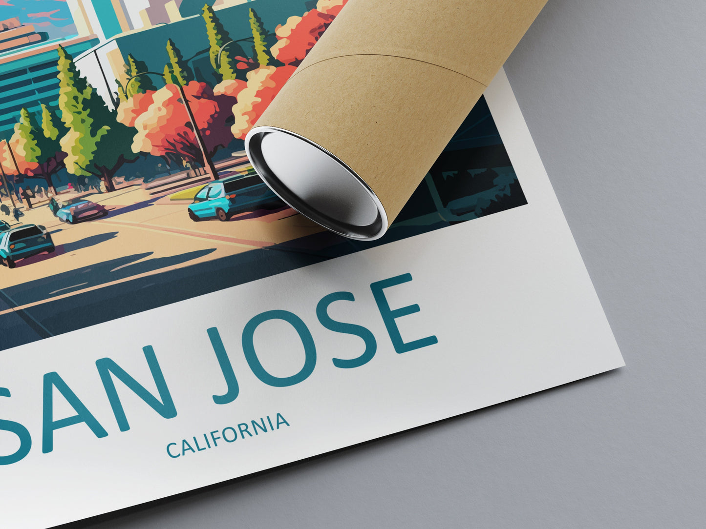 San Jose Travel Print Wall Art San Jose Wall Hanging Home Décor San Jose Gift Art Lovers California Art Poster San Jose Wall Poster Travel