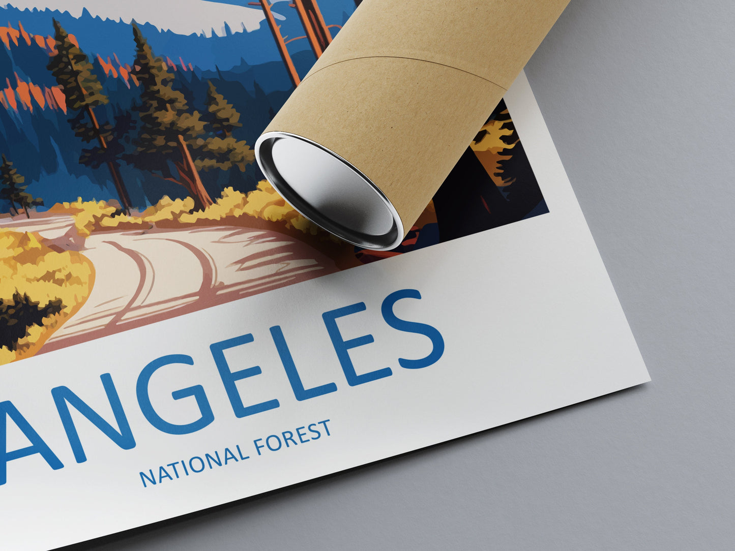 Angeles National Forest Travel Print Wall Art Angeles National Forest Wall Hanging Home Décor Angeles National Forest Gift Art California