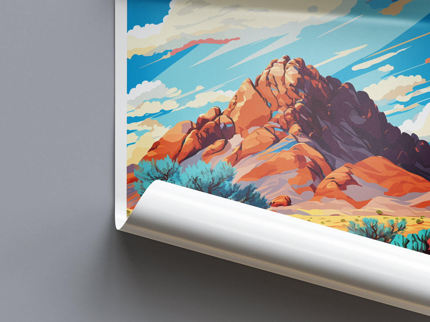 Camelback Mountain Travel Print Wall Art Camelback Wall Hanging Home Décor Camelback Gift Art Lovers Arizona Art Lover Gift Arizona Print