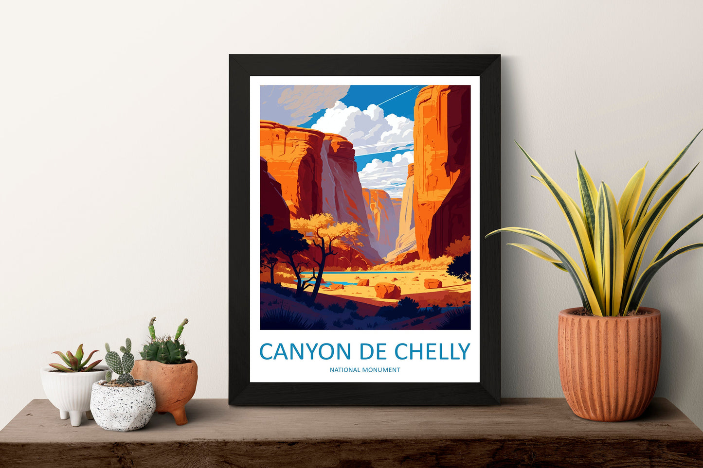 Canyon De Chelly National Monument Travel Print Wall Art Canyon De Chelly Wall Hanging Home Décor Canyon De Chelly Gift Art Lovers Arizona