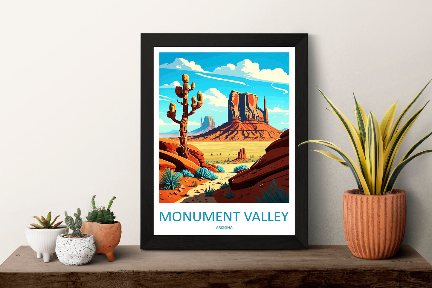 Monument Valley Travel Print Wall Art Monument Valley Wall Hanging Home Décor Monument Valley Gift Art Lovers Arizona Art Lover Gift Arizona