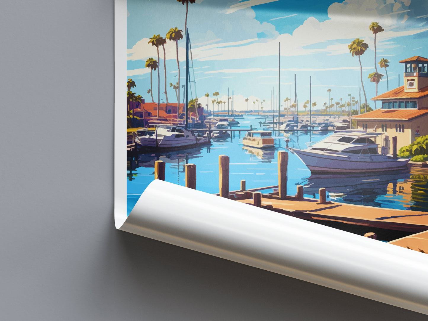 Oxnard Travel Print Wall Art Oxnard Wall Hanging Home Décor Oxnard Gift Art Lovers California Art Lover Gift California Art