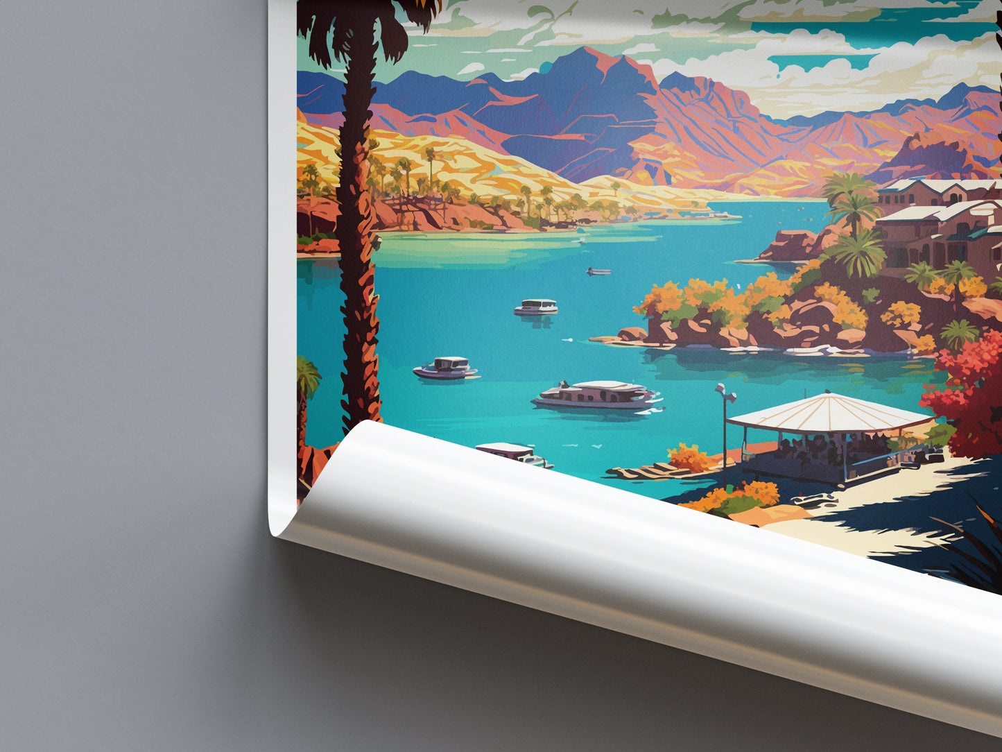 Lake Havasu Travel Print Wall Art Lake Havasu Wall Hanging Home Décor Lake Havasu Gift Art Lovers Arizona Art Lover Gift Arizona Travel