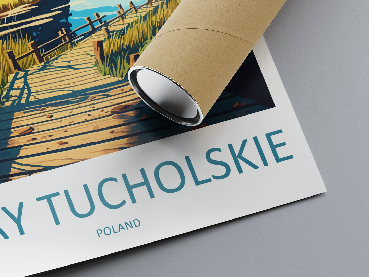 Bory Tucholskie Travel Print Wall Art Bory Tucholskie Wall Hanging Home Décor Bory Tucholskie Gift Art Lovers Poland Art Lover Gift