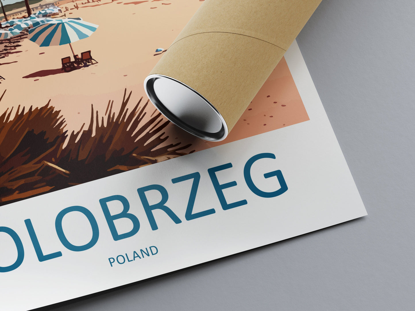 Kolobrzeg Travel Print Wall Art Kolobrzeg Wall Hanging Home Décor Kolobrzeg Gift Art Lovers Poland Art Lover Gift Kolobrzeg Travel Wall Art