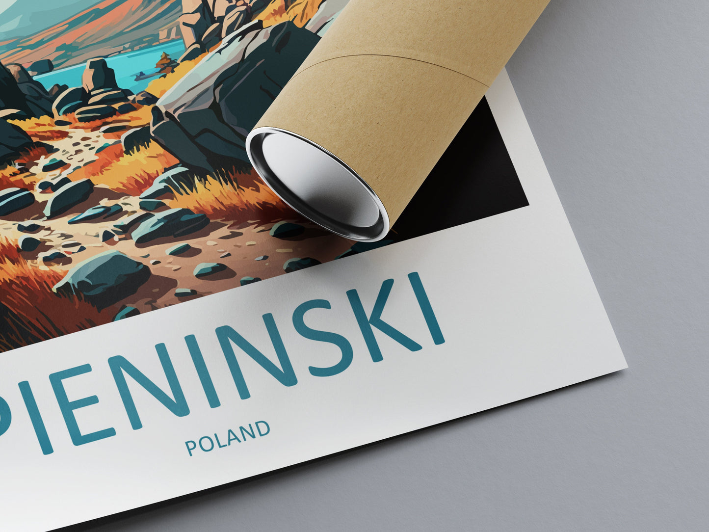 Pieninski Travel Print Wall Art Pieninski Wall Hanging Home Décor Pieninski Gift Art Lovers Poland Art Lover Gift Pieninski Travel Wall Art