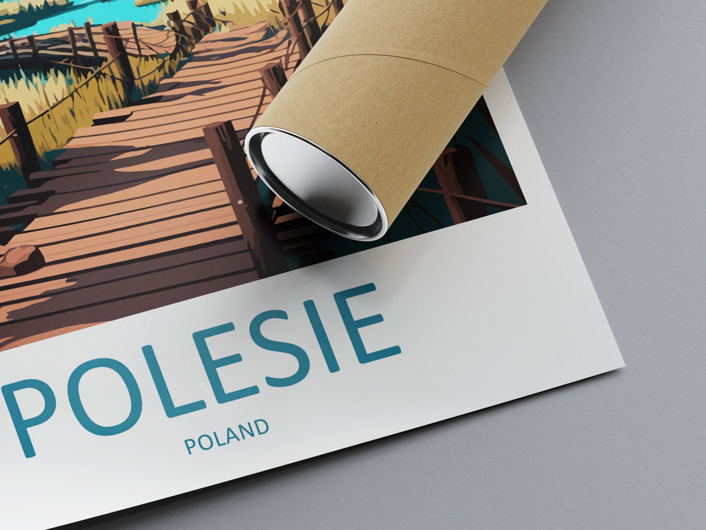 Polesie Travel Print Wall Art Polesie Wall Hanging Home Décor Polesie Gift Art Lovers Poland Art Lover Gift Polesie Travel Wall Art