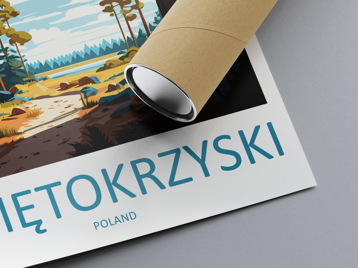 Świętokrzyski Travel Print Wall Art Świętokrzyski Wall Hanging Home Décor Świętokrzyski Gift Art Lovers Poland Art Lover Gift Świętokrzyski