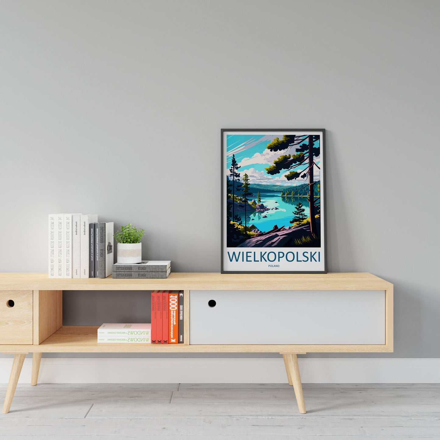 Wielkopolski Travel Print Wall Art Wielkopolski Wall Hanging Home Décor Wielkopolski Gift Art Lovers Poland Art Lover Gift Wielkopolski