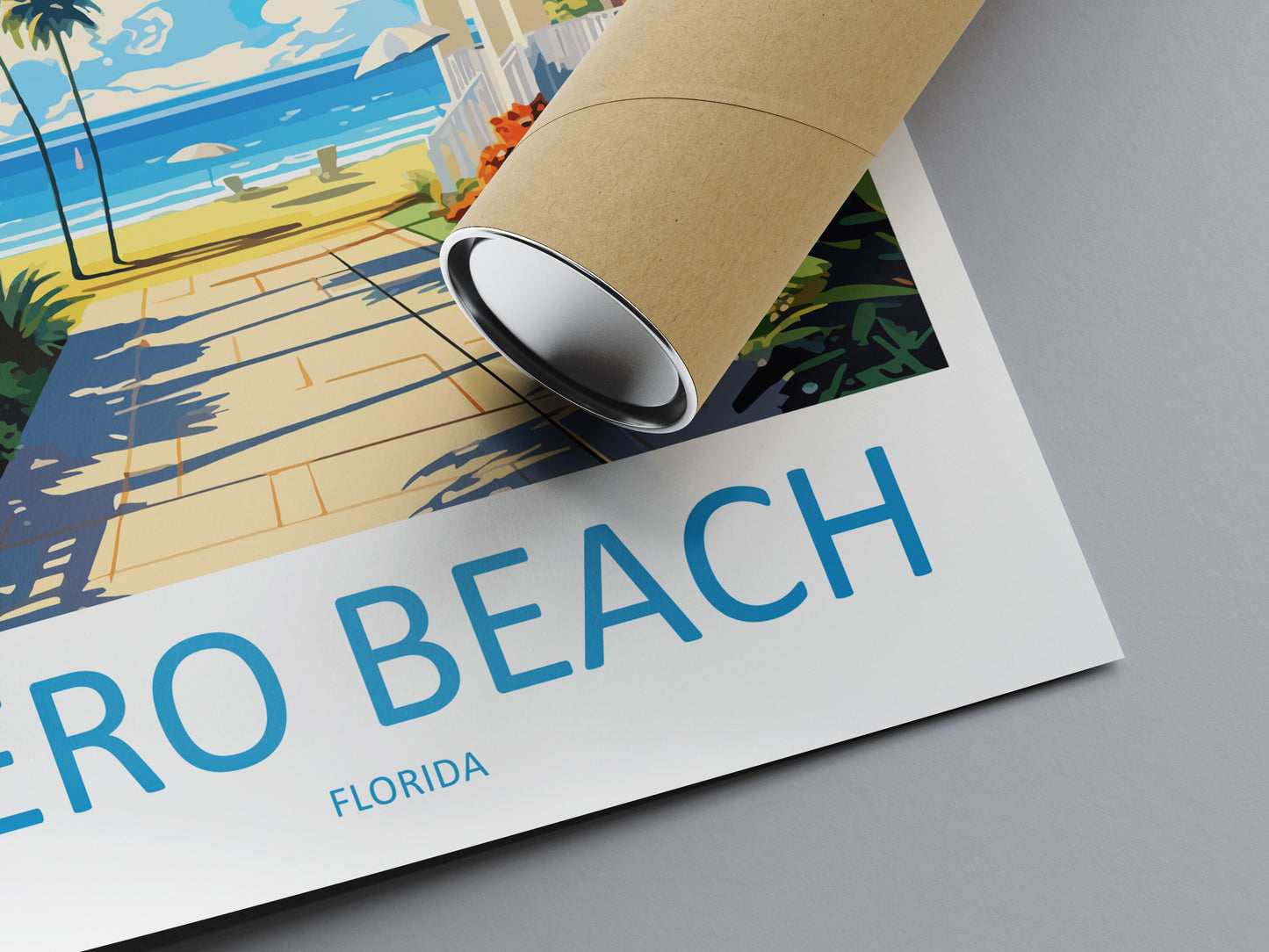 Vero Beach Travel Print Wall Art Vero Beach Wall Hanging Home Décor Vero Beach Gift Art Lovers Gift Beach Florida Vero Beach Print