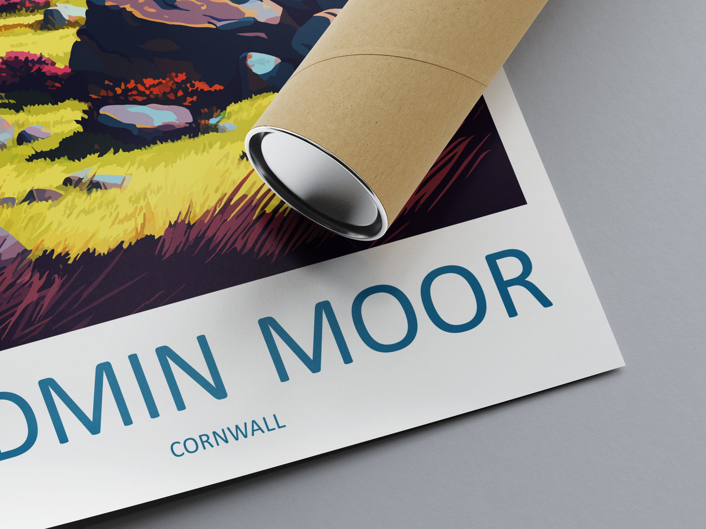 Bodmin Moor Travel Print Wall Art Bodmin Moor Wall Hanging Home Décor Bodmin Moor Gift Art Lovers England Art Lover Gift Bodmin Moor Art