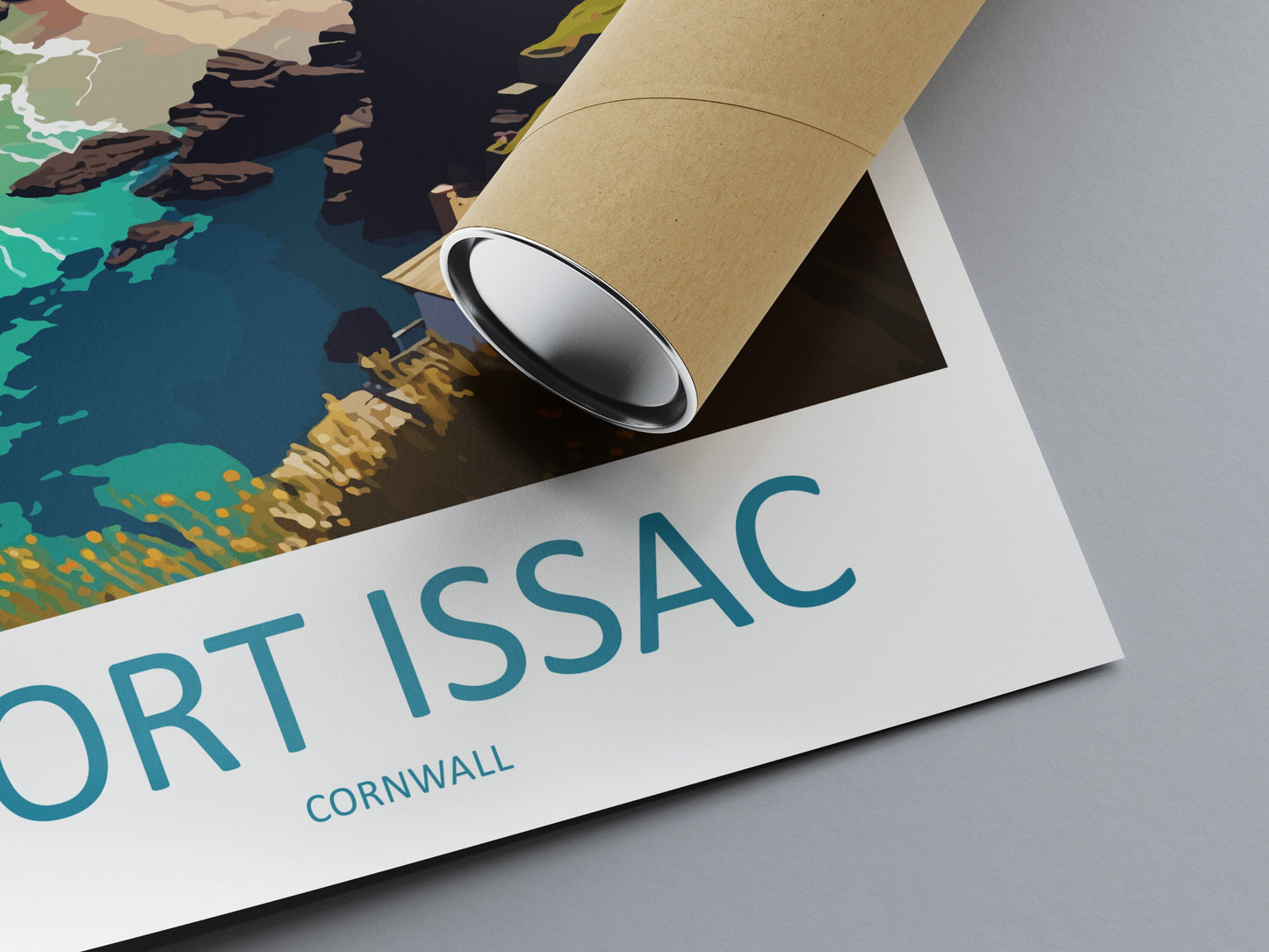 Port Issac Travel Print Wall Art Port Issac Wall Hanging Home Décor Port Issac Gift Art Lovers England Art Lover Gift Port Issac Art