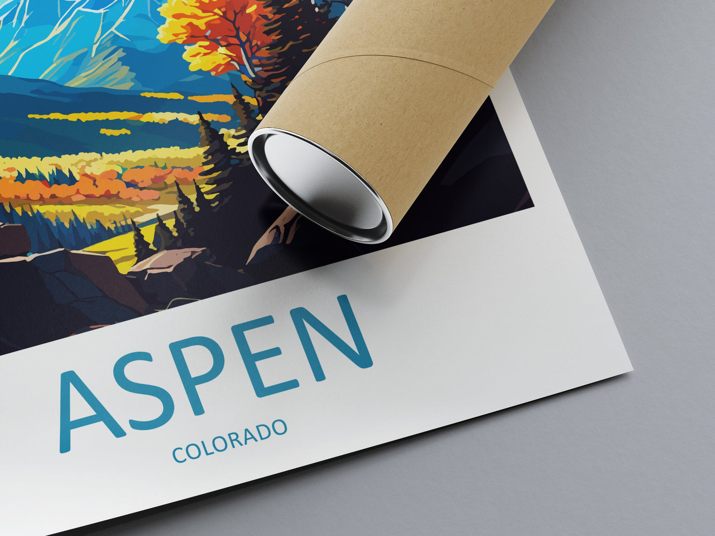 Aspen Ski Resort Travel Print Wall Art Aspen Ski Resort Wall Hanging Home Décor Aspen Ski Resort Gift Art Lovers Colorado Art Lover Gift