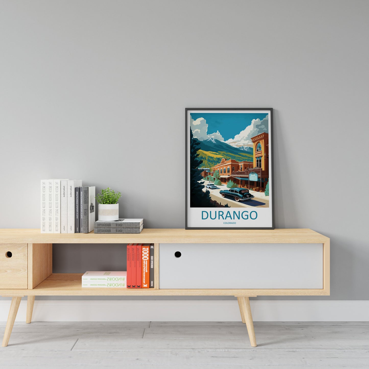 Durango Travel Print Wall Art Durango Wall Hanging Home Décor Durango Gift Art Lovers Colorado Art Gift Lover Print For Durango Lovers Print