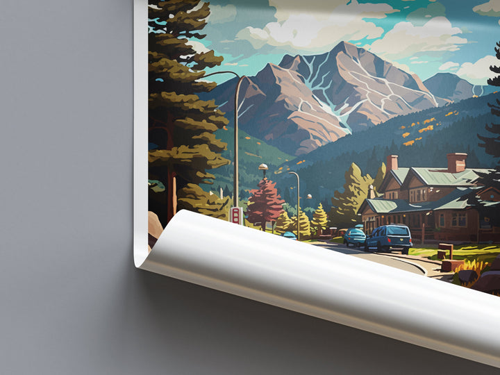 Este Park Travel Print Wall Art Este Park Wall Hanging Home Décor Este Park Gift Art Lovers Colorado Art Gift Lover Print For Este Park