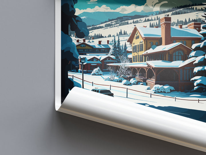 Steamboat Springs Travel Print Wall Art Steamboat Springs Wall Hanging Home Décor Steamboat Springs Gift Art Lovers Colorado Art