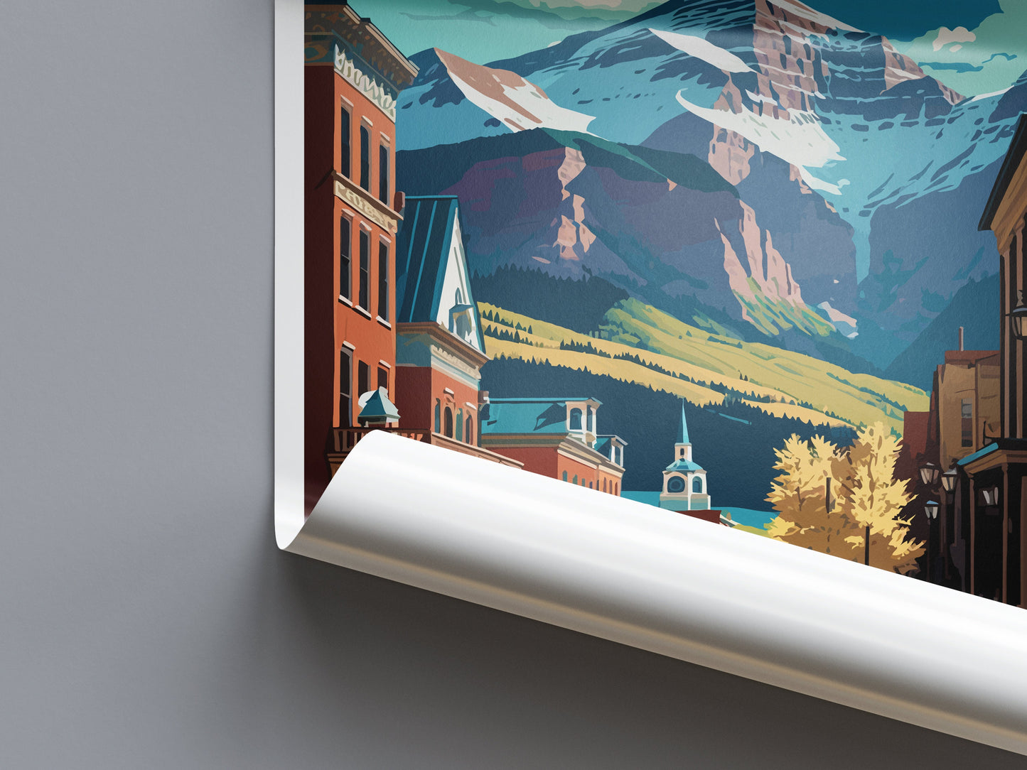 Telluride Travel Print Wall Art Telluride Wall Hanging Home Décor Telluride Gift Art Lovers Colorado Art Gift Lover Print For Telluride