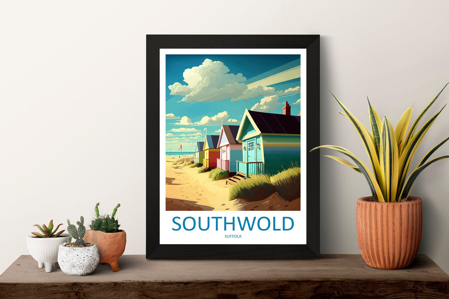 Southwold Travel Print Wall Art Southwold Wall Hanging Home Décor Southwold Gift Art Lovers England Art Lover Gift Southwold Art