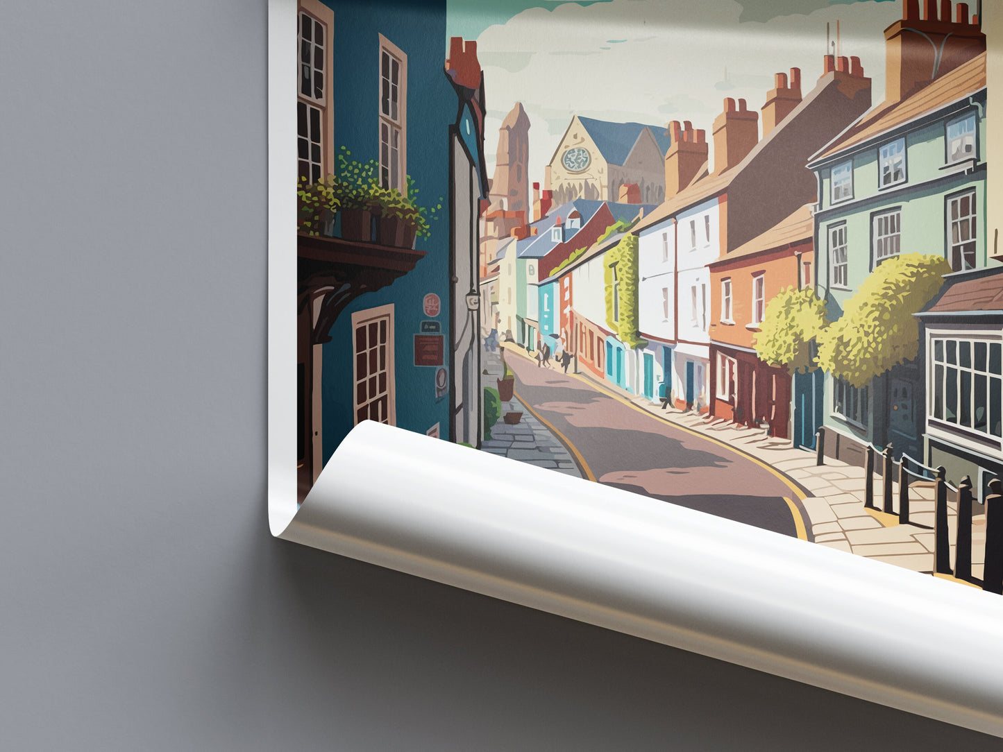 Frome Travel Print Wall Art Frome Wall Hanging Home Décor Frome Gift Art Lovers England Art Lover Gift Frome Art