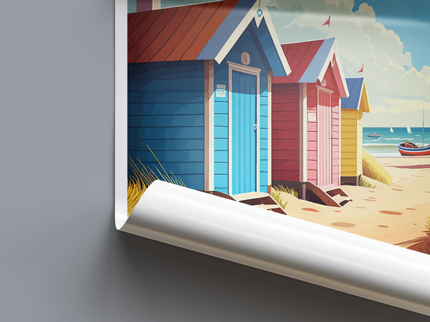 Sheringham Travel Print Wall Art Sheringham Wall Hanging Home Décor Sheringham Gift Art Lovers England Art Lover Gift Sheringham Art
