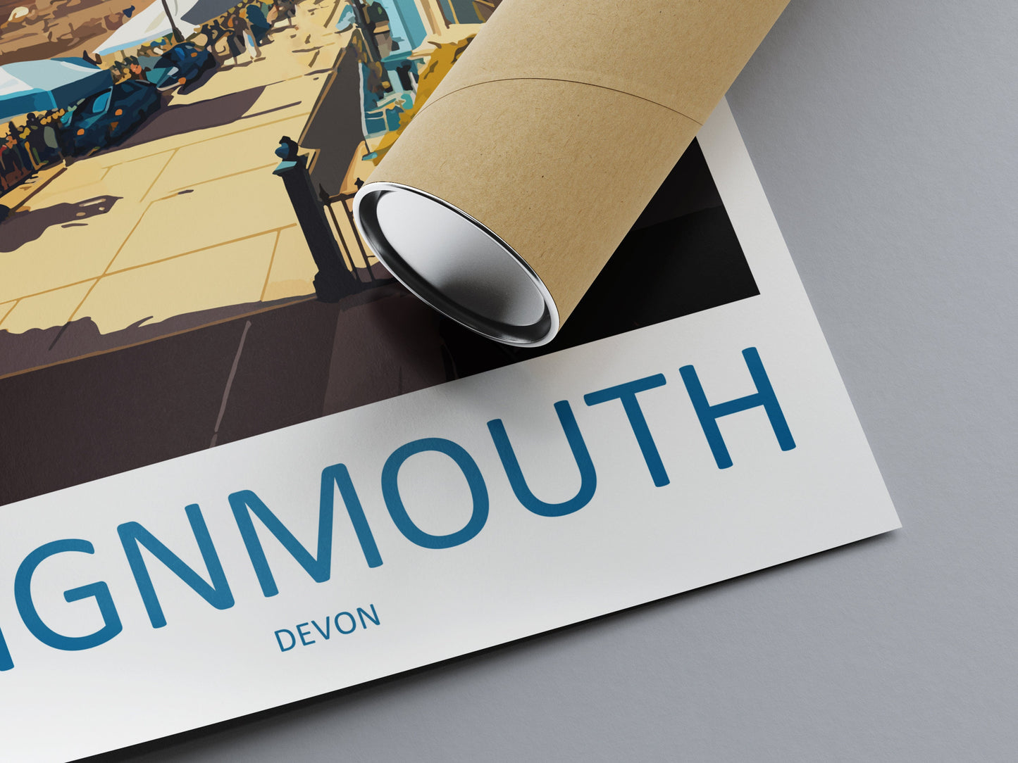 Teignmouth Travel Print Wall Art Teignmouth Wall Hanging Home Décor Teignmouth Gift Art Lovers England Art Lover Gift Teignmouth Art