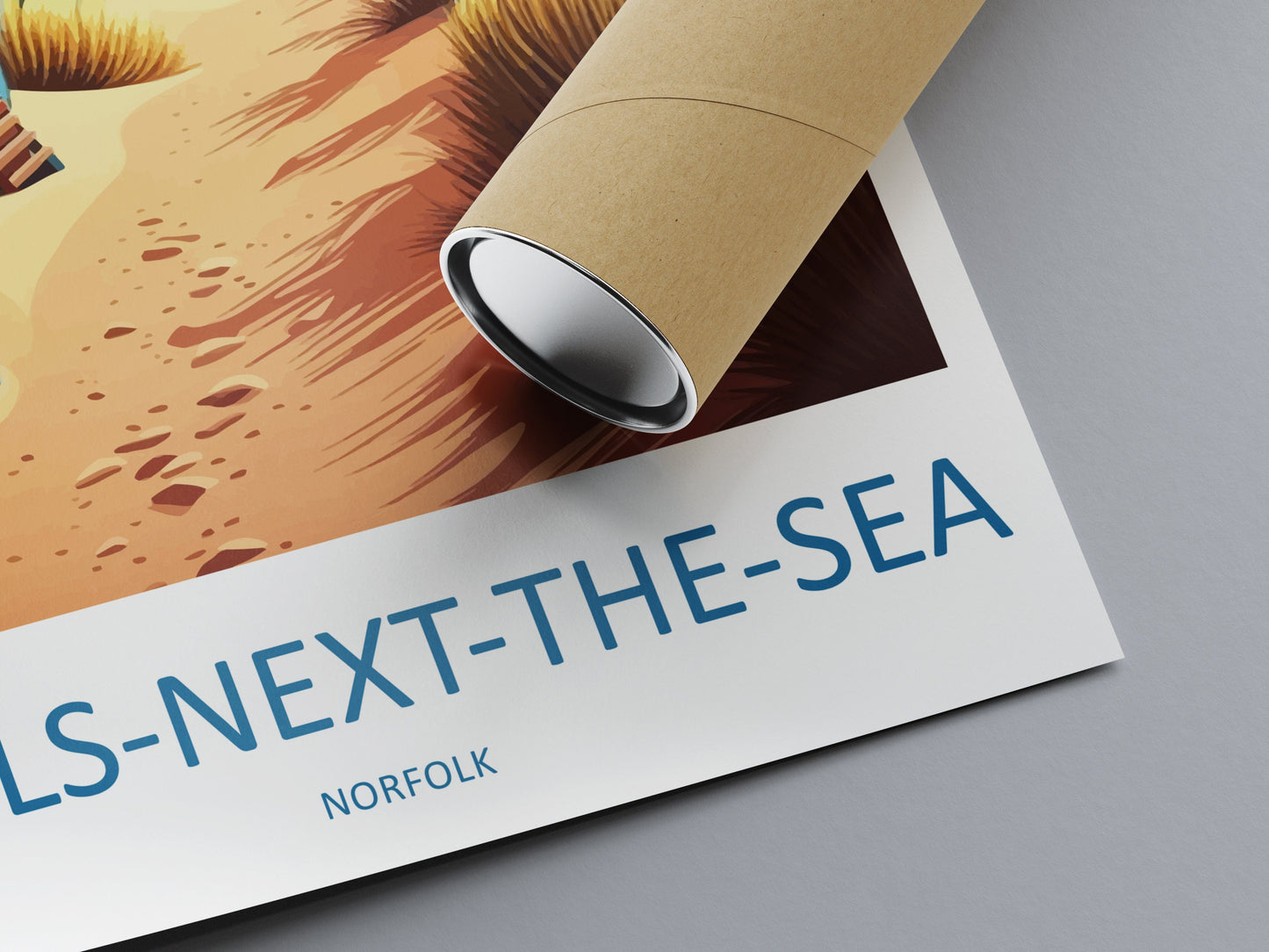 Wells-Next-To-Sea Travel Print Wall Art Wells-Next-To-Sea Wall Hanging Home Décor Wells-Next-To-Sea Gift Art Lovers England Art Lover Gift
