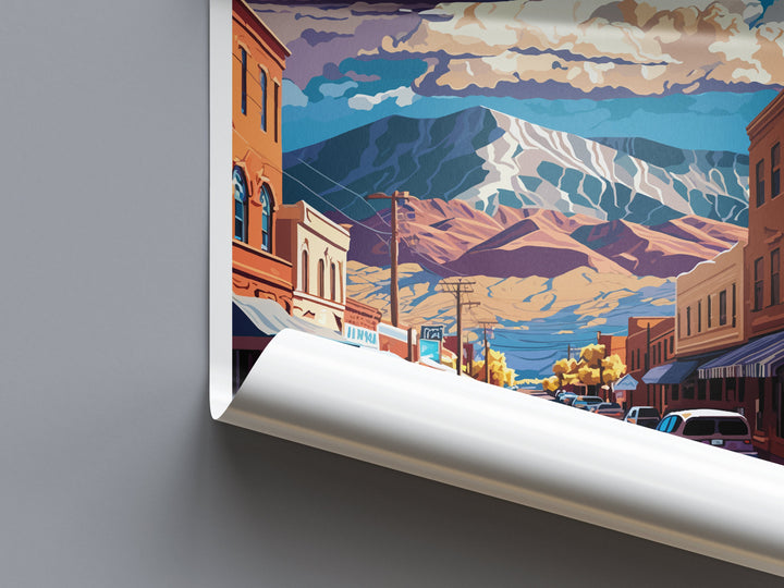 Salida Travel Print Wall Art Salida Wall Hanging Home Décor Salida Gift Art Lovers Colorado Art Lover Gift
