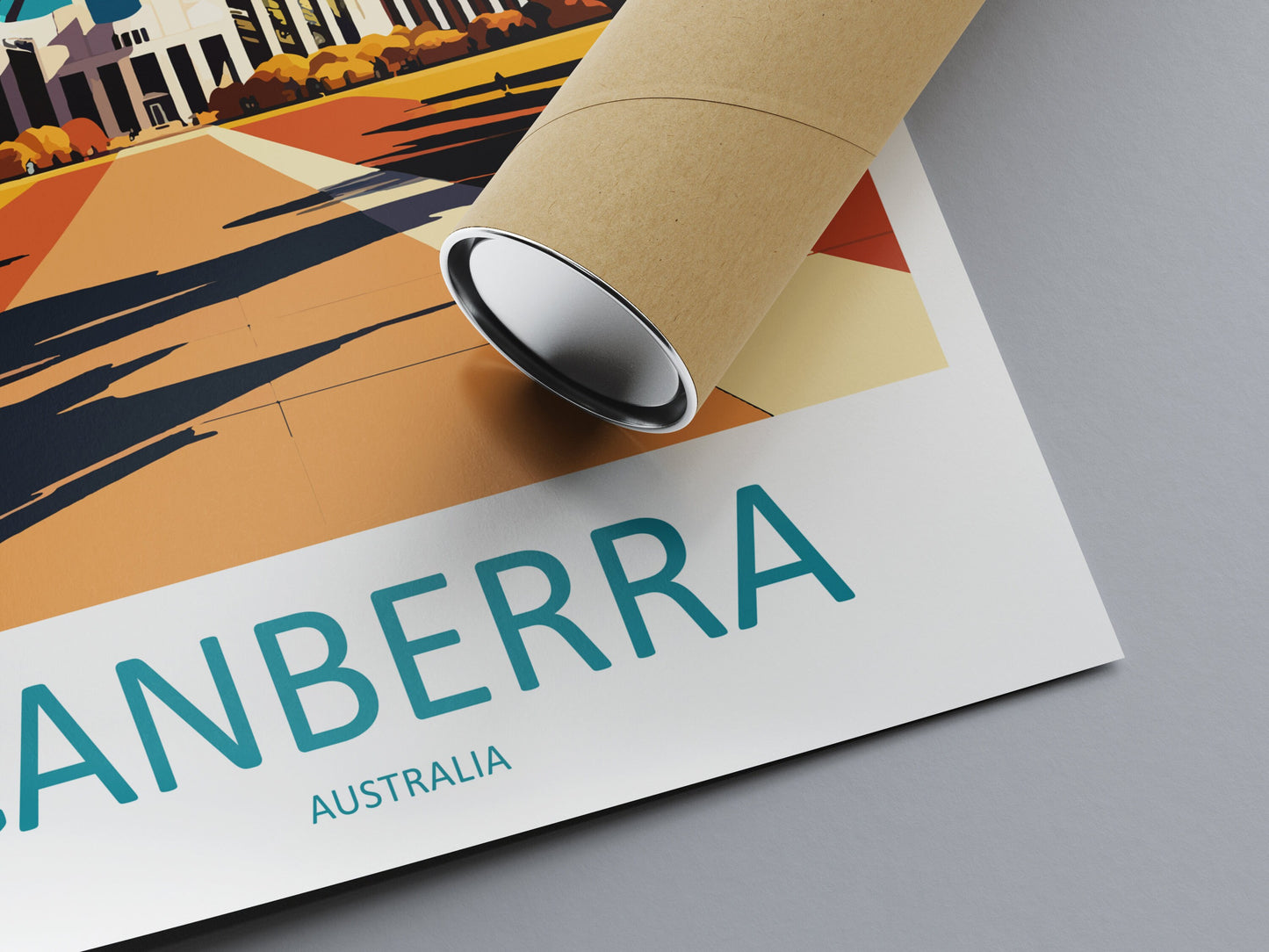 Canberra Travel Print Wall Art Canberra Wall Hanging Home Décor Canberra Gift Art Lovers Wall Art Australia Travel Print Canberra Art