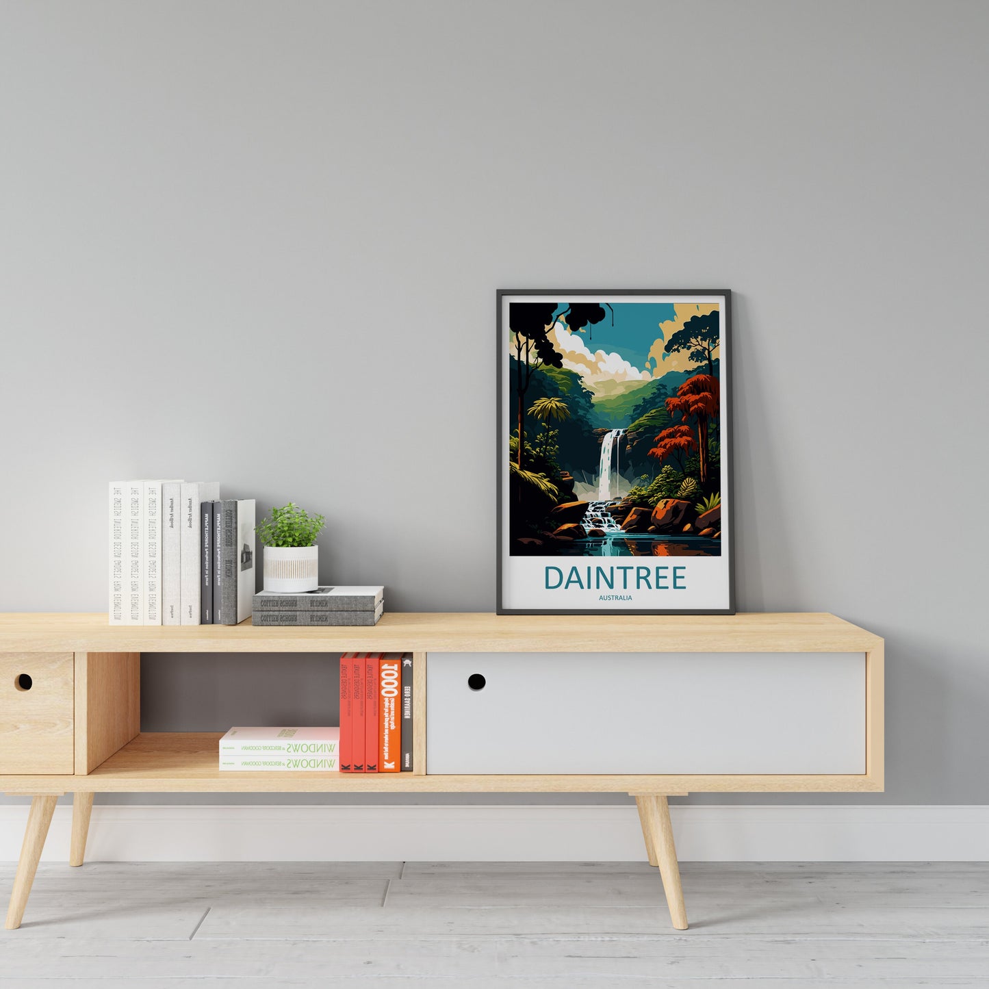 Daintree Travel Print Wall Art Daintree Wall Hanging Home Décor Daintree Gift Art Lovers Wall Art Australia Travel Print Daintree