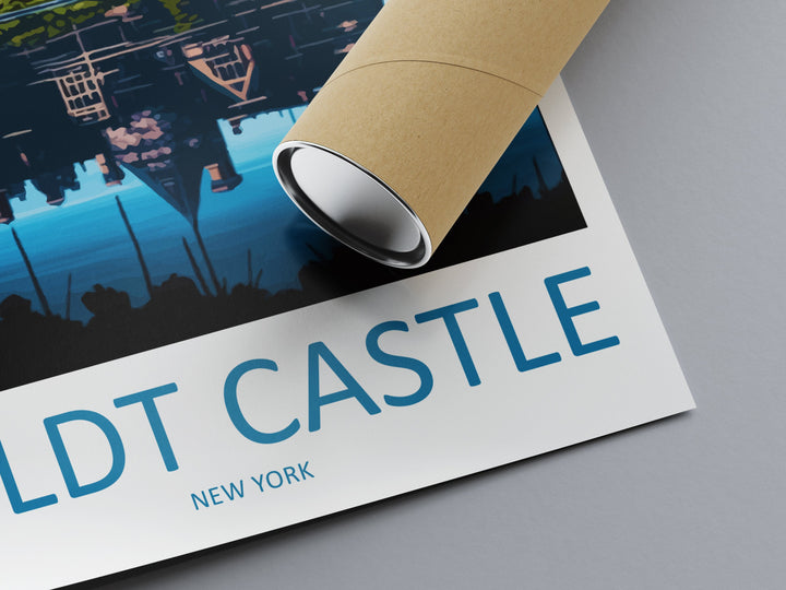 Boldt Castle Travel Print Wall Art Boldt Castle Wall Hanging Home Décor Boldt Castle Gift Art Lovers New York State Art Gift Lover Print