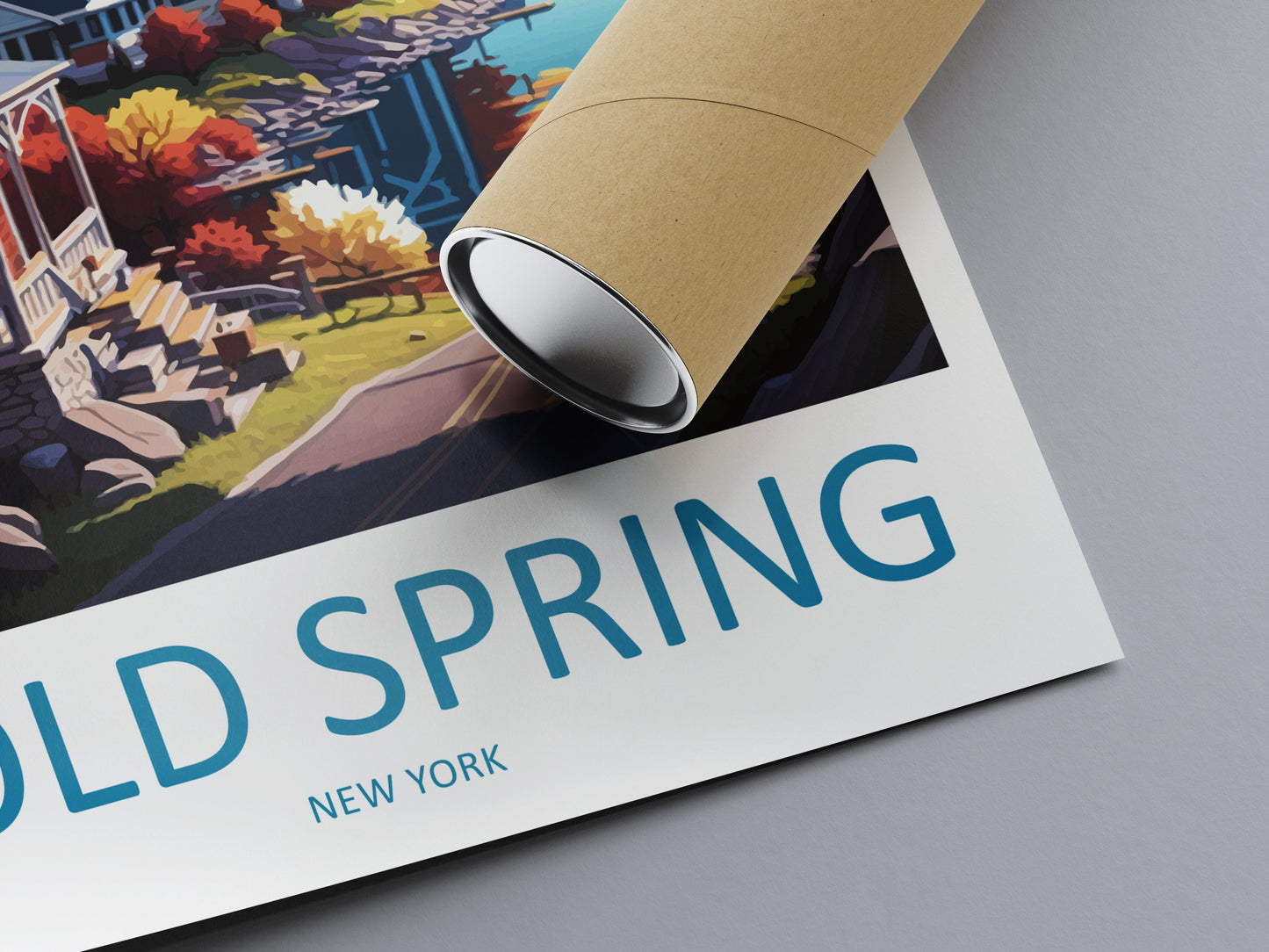 Cold Springs Travel Print Wall Art Cold Springs Wall Hanging Home Décor Cold Springs Gift Art Lovers New York State Art Gift Lover Print