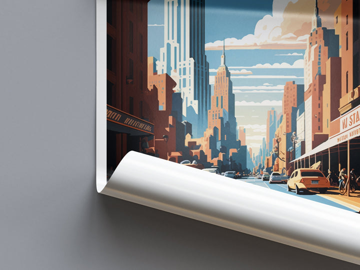 Hudson Travel Print Wall Art Hudson Wall Hanging Home Décor Hudson Gift Art Lovers New York State Art Gift Lover Print