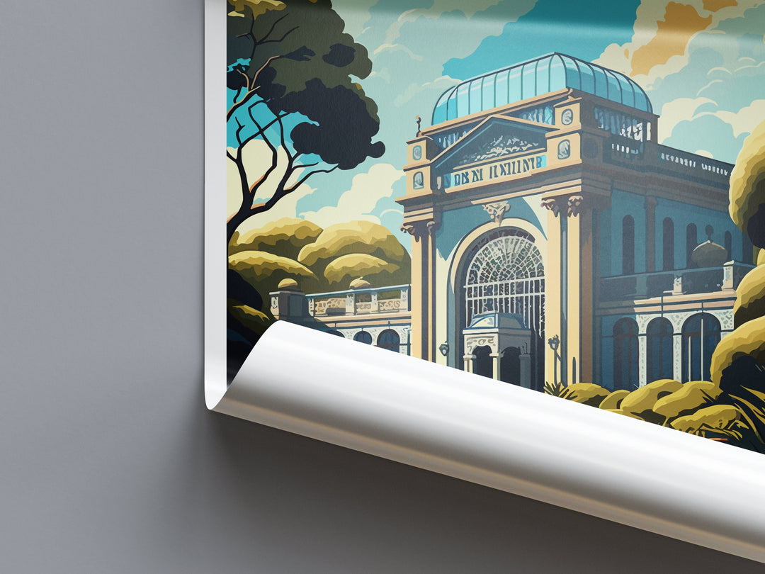 The Bronx Zoo Travel Print Wall Art The Bronx Zoo Wall Hanging Home Décor The Bronx Zoo Gift Art Lovers New York State Art Gift Lover Poster