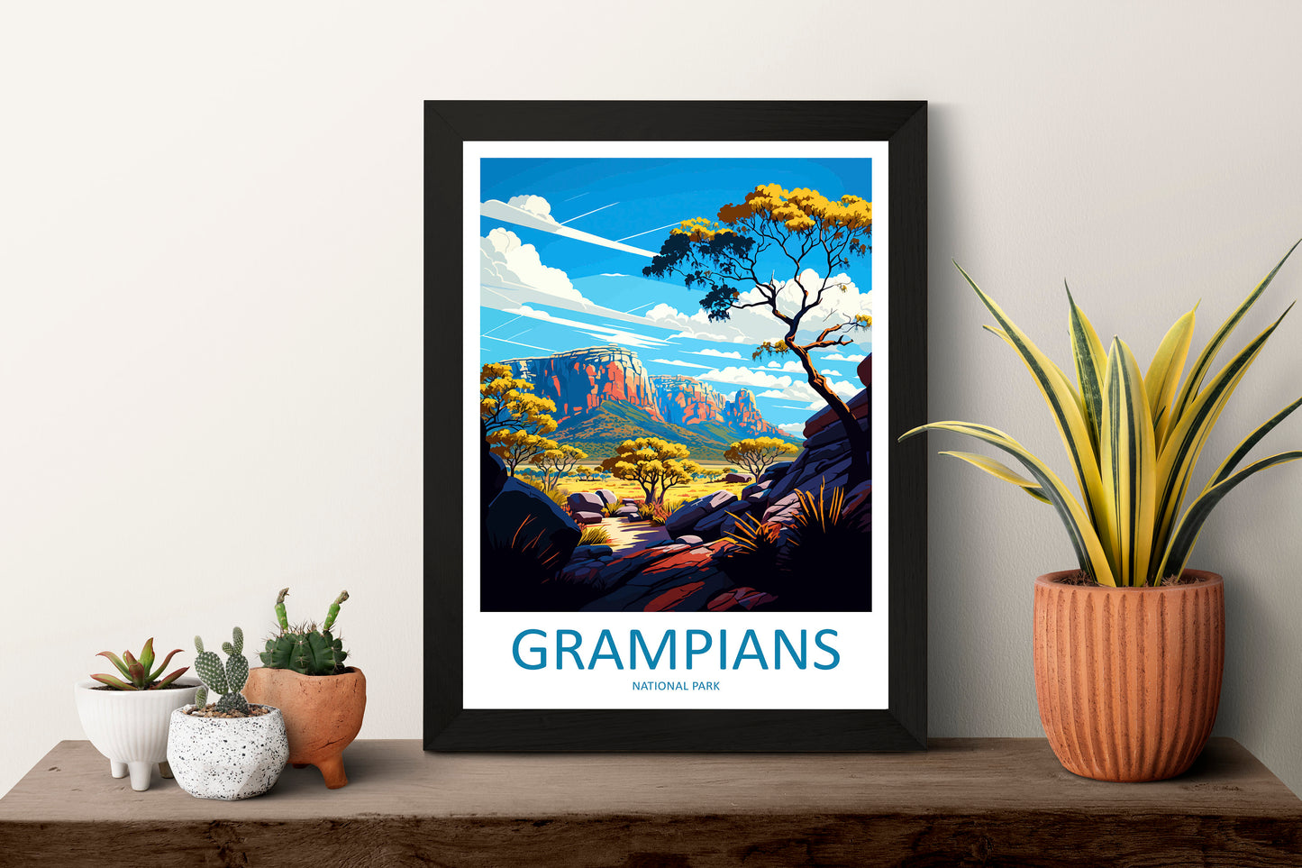Grampians National Park Travel Print Wall Art Grampians Wall Hanging Home Décor Grampians Gift Art Lovers Wall Art Australia Travel Print
