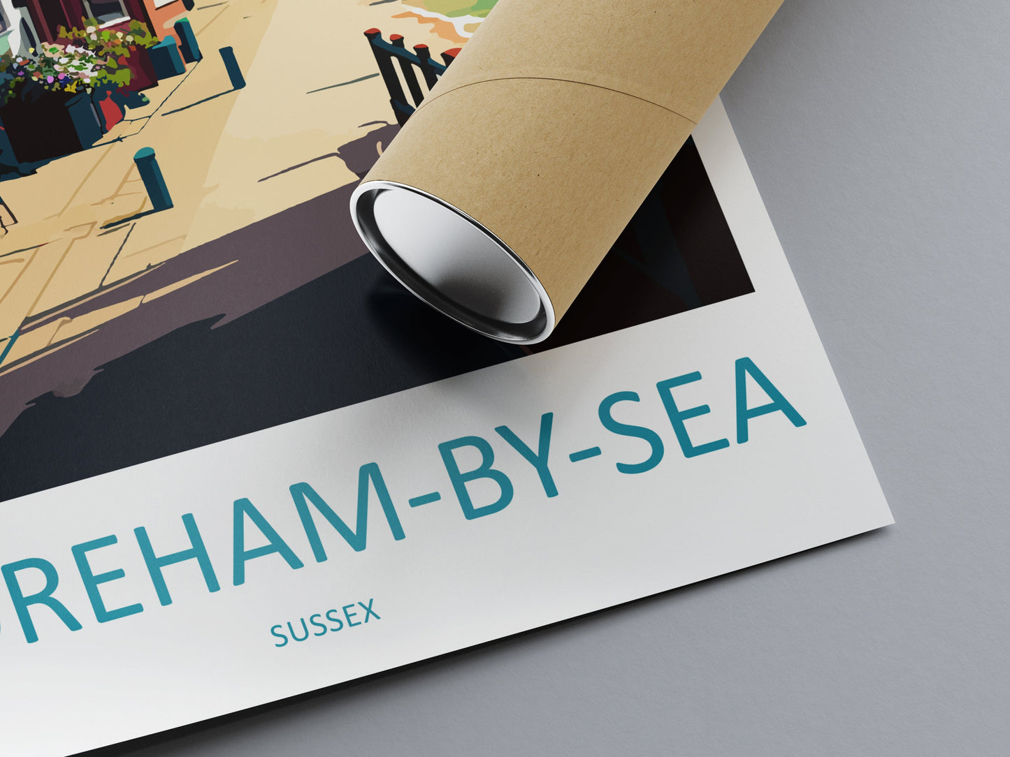 Shoreham-On-Sea Travel Print Wall Art Shoreham-On-Sea Wall Hanging Home Décor Shoreham-On-Sea Gift Art Lovers England Art Lover Gift Print