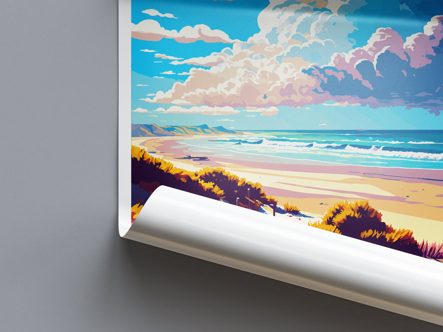 Pismo Beach Travel Print Wall Art Pismo Beach Wall Hanging Home Décor Pismo Beach Gift Art Lovers California Art Lover Gift