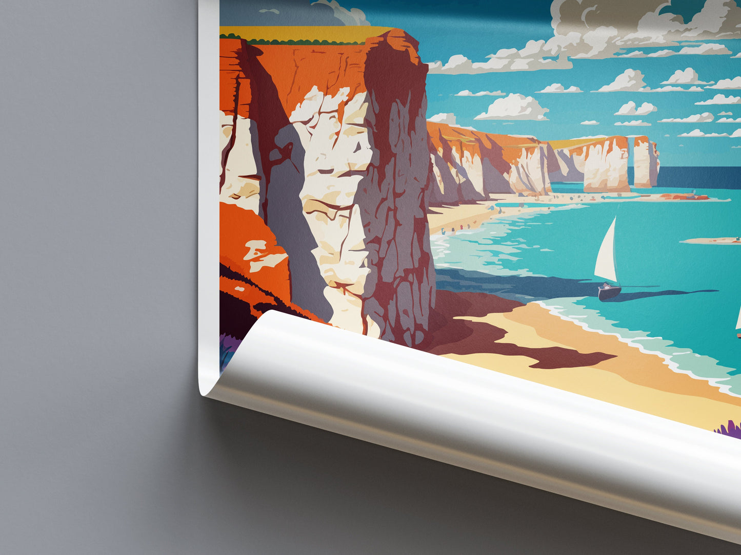 Westgate-On-Sea Travel Print Wall Art Westgate-On-Sea Wall Hanging Home Décor Westgate-On-Sea Gift Art Lovers England Art Lover Gift Print