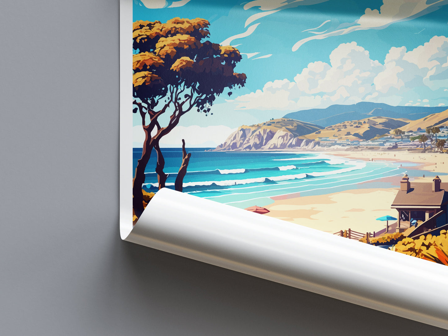 Avila Beach Travel Print Wall Art Avila Beach Wall Hanging Home Décor Avila Beach Gift Art Lovers California Art Lover Gift Avila Beach Art