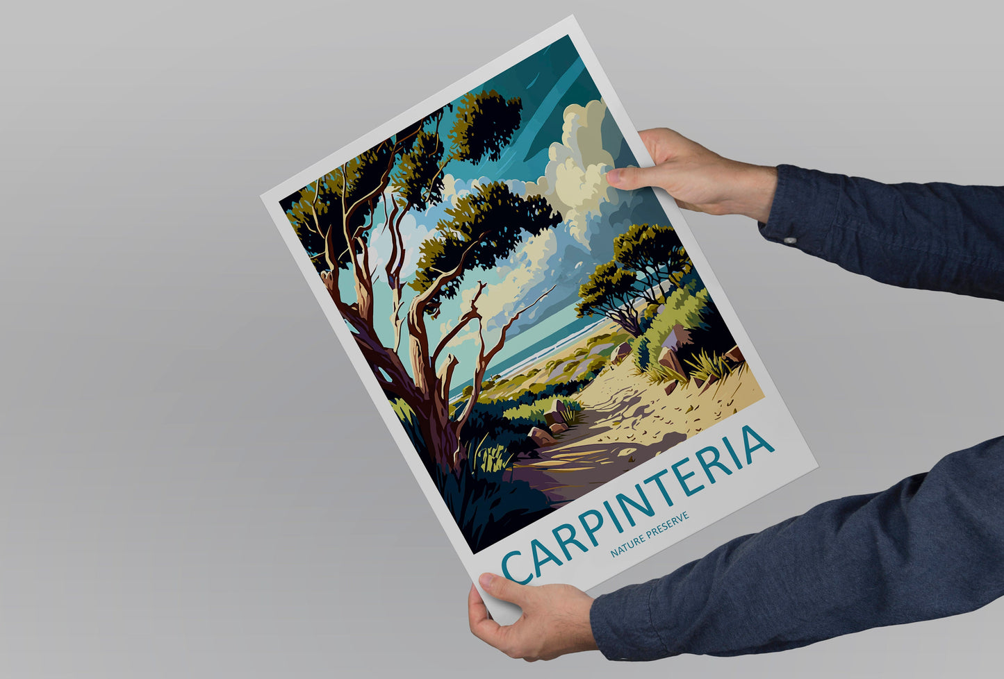 Carpinteria Nature Preserve Travel Print Wall Art Carpinteria Nature Preserve Wall Hanging Home Décor Carpinteria Nature Preserve Gift Art