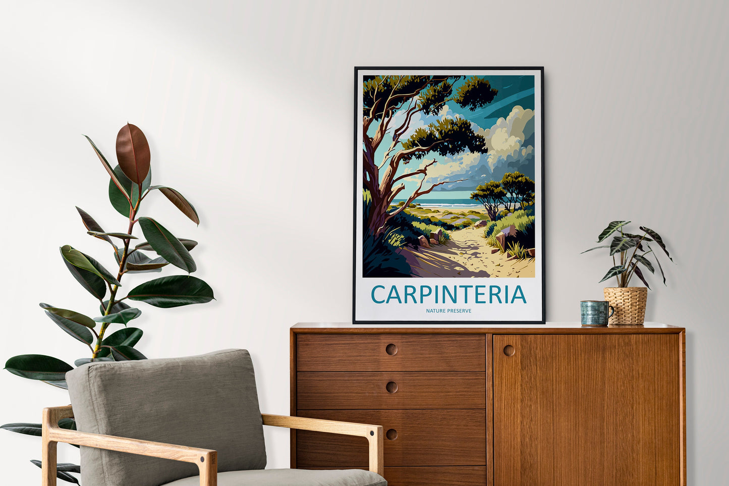 Carpinteria Nature Preserve Travel Print Wall Art Carpinteria Nature Preserve Wall Hanging Home Décor Carpinteria Nature Preserve Gift Art