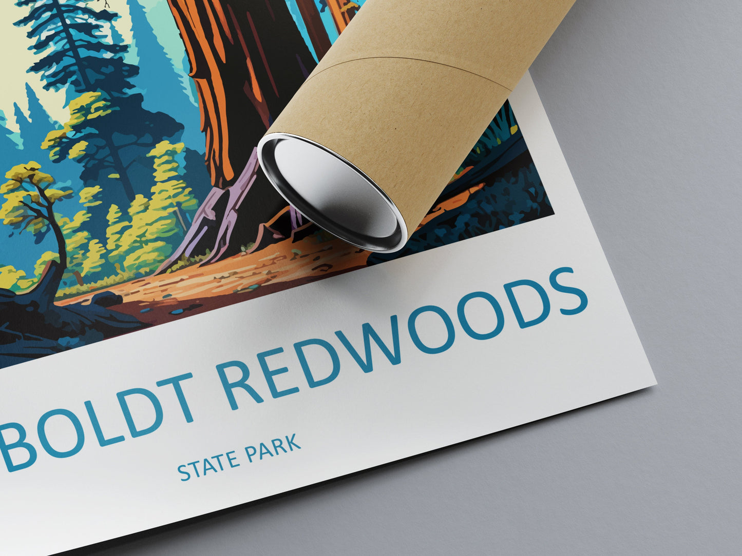 Humboldt Redwoods State Park Travel Print Wall Art Humboldt Redwoods Wall Hanging Home Décor Humboldt Redwoods Gift Art Lovers California