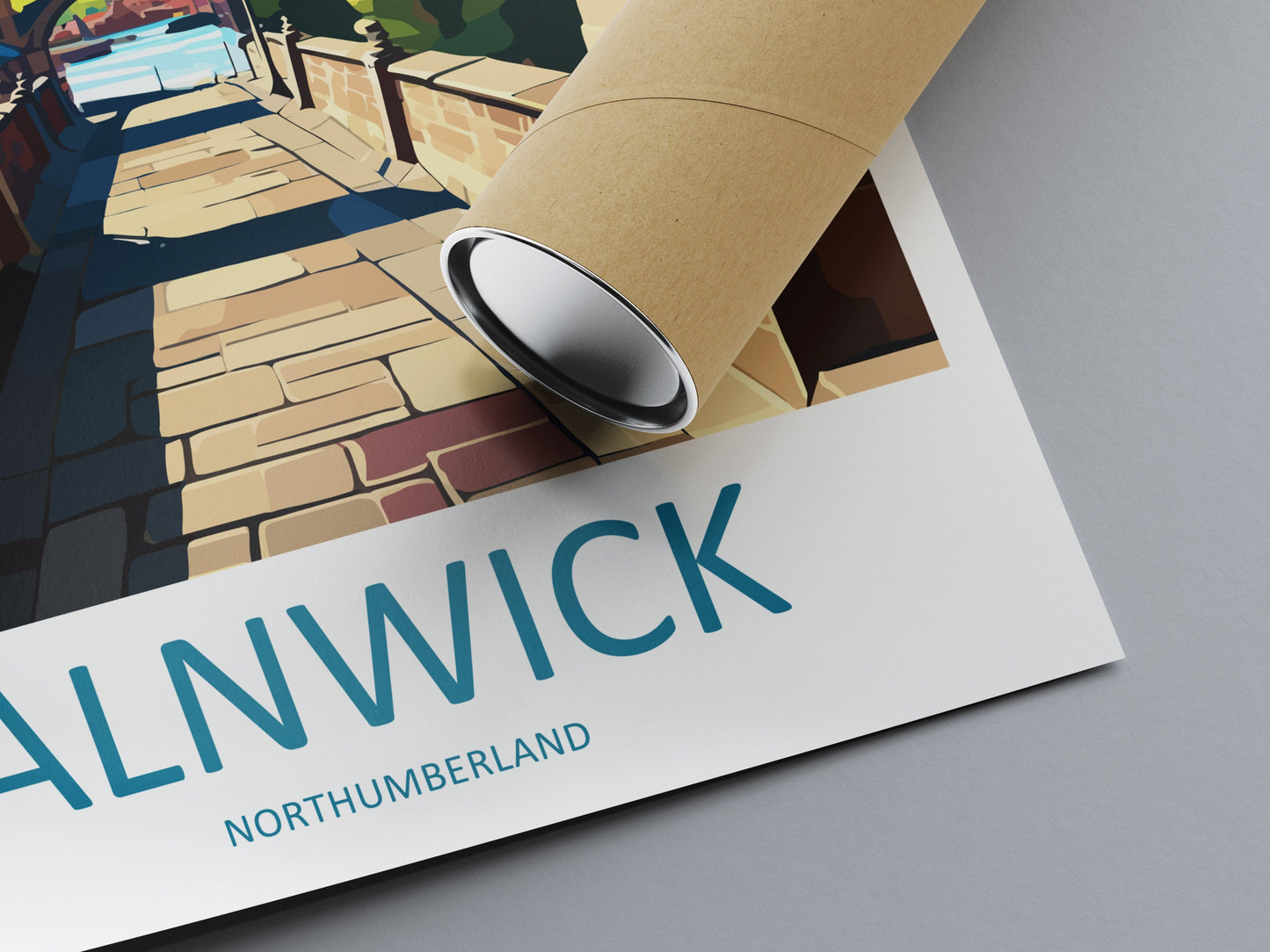 Alnwick Travel Print Wall Art Alnwick Wall Hanging Home Décor Alnwick Gift Art Lovers England Art Lover Gift Print