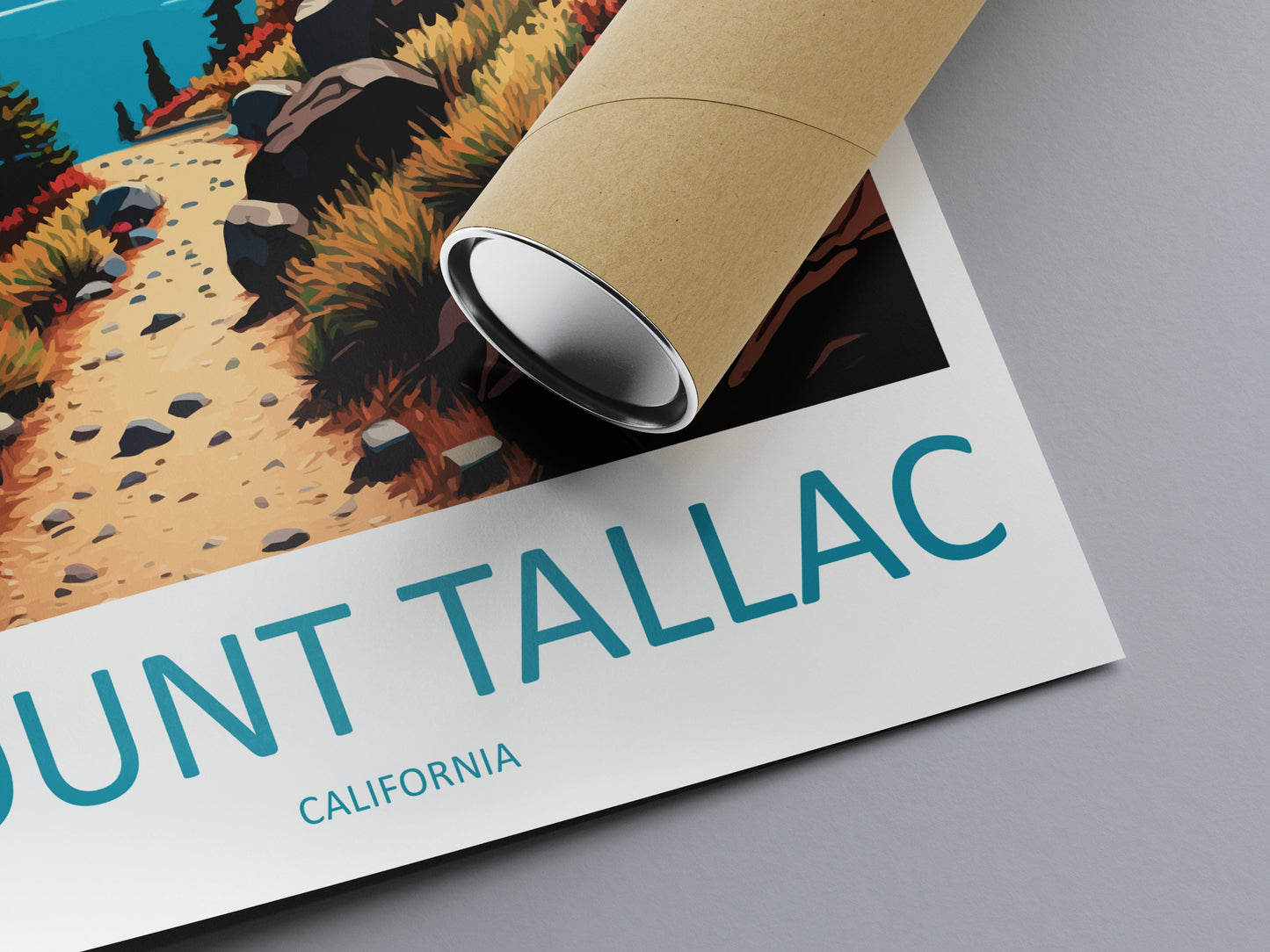 Mount Tallac Travel Print Wall Art Mount Tallac Wall Hanging Home Décor Mount Tallac Gift Art Lovers California Art Poster Mount Tallac Art