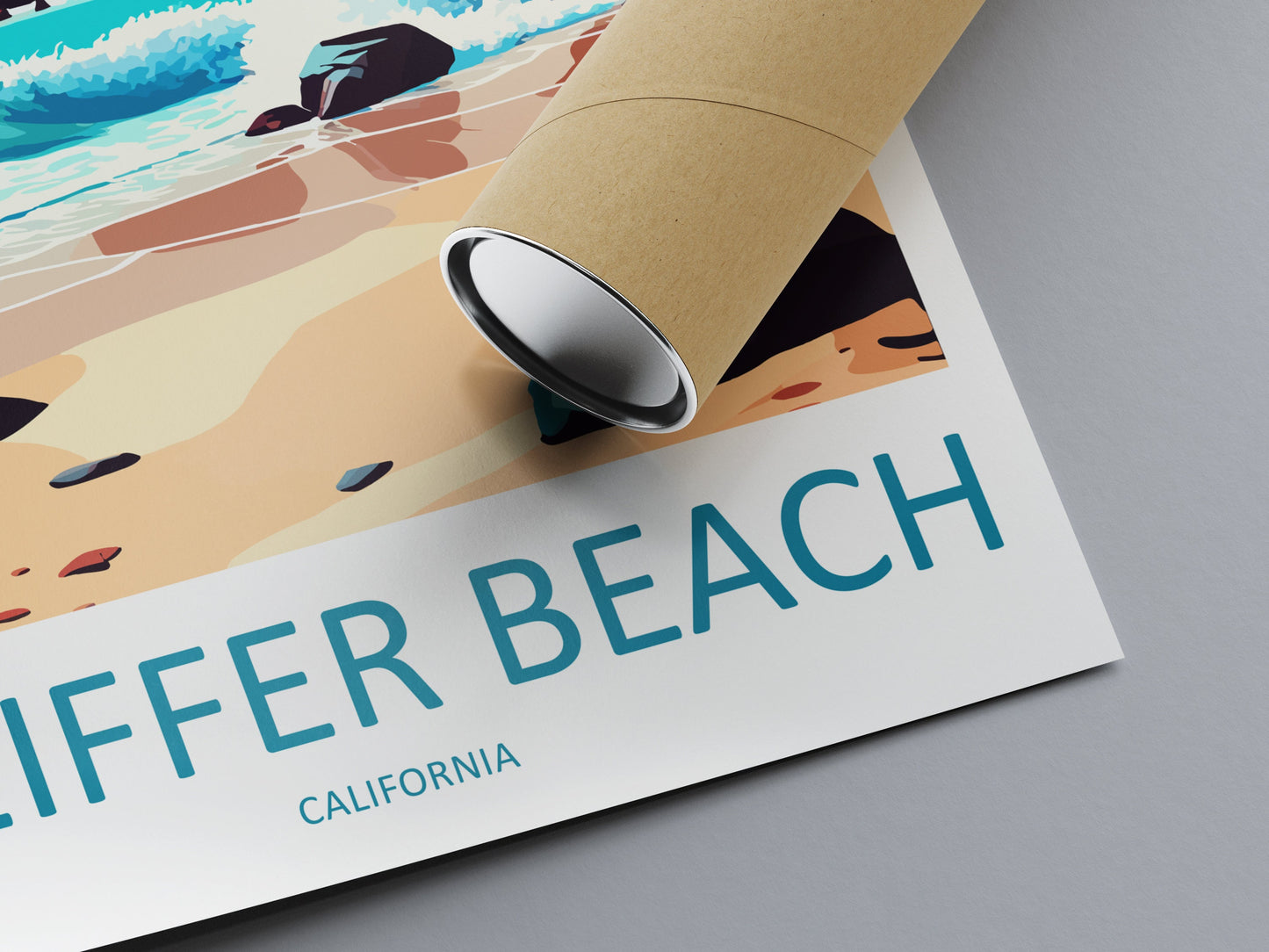Pfeiffer Beach Travel Print Wall Art Pfeiffer Beach Wall Hanging Home Décor Pfeiffer Beach Gift Art Lovers California Art Poster PfeifferArt