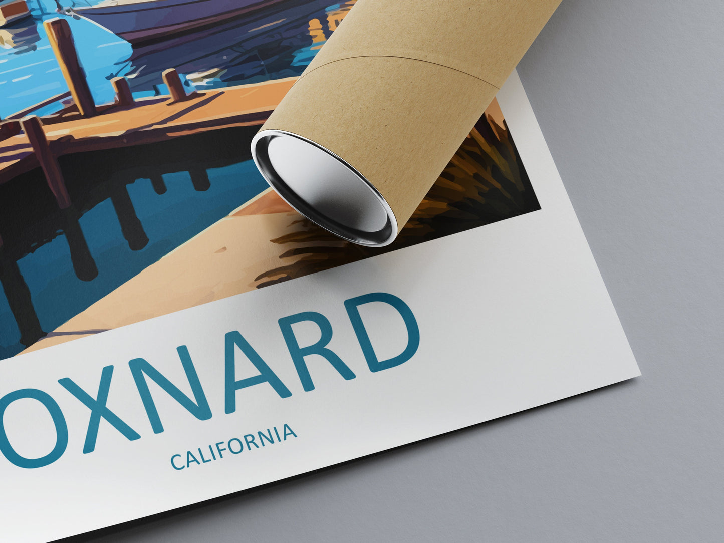 Oxnard Travel Print Wall Art Oxnard Wall Hanging Home Décor Oxnard Gift Art Lovers California Art Lover Gift California Art